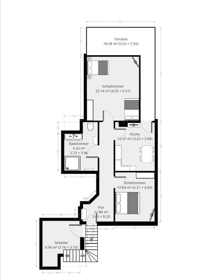 Db Apart Finkenberg Buitenkant foto